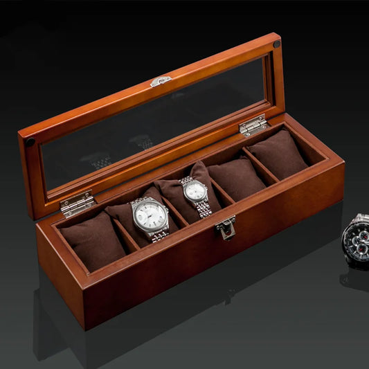 Wooden Watch Display Case